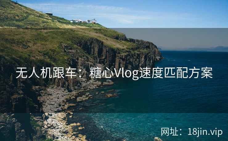 无人机跟车：糖心Vlog速度匹配方案